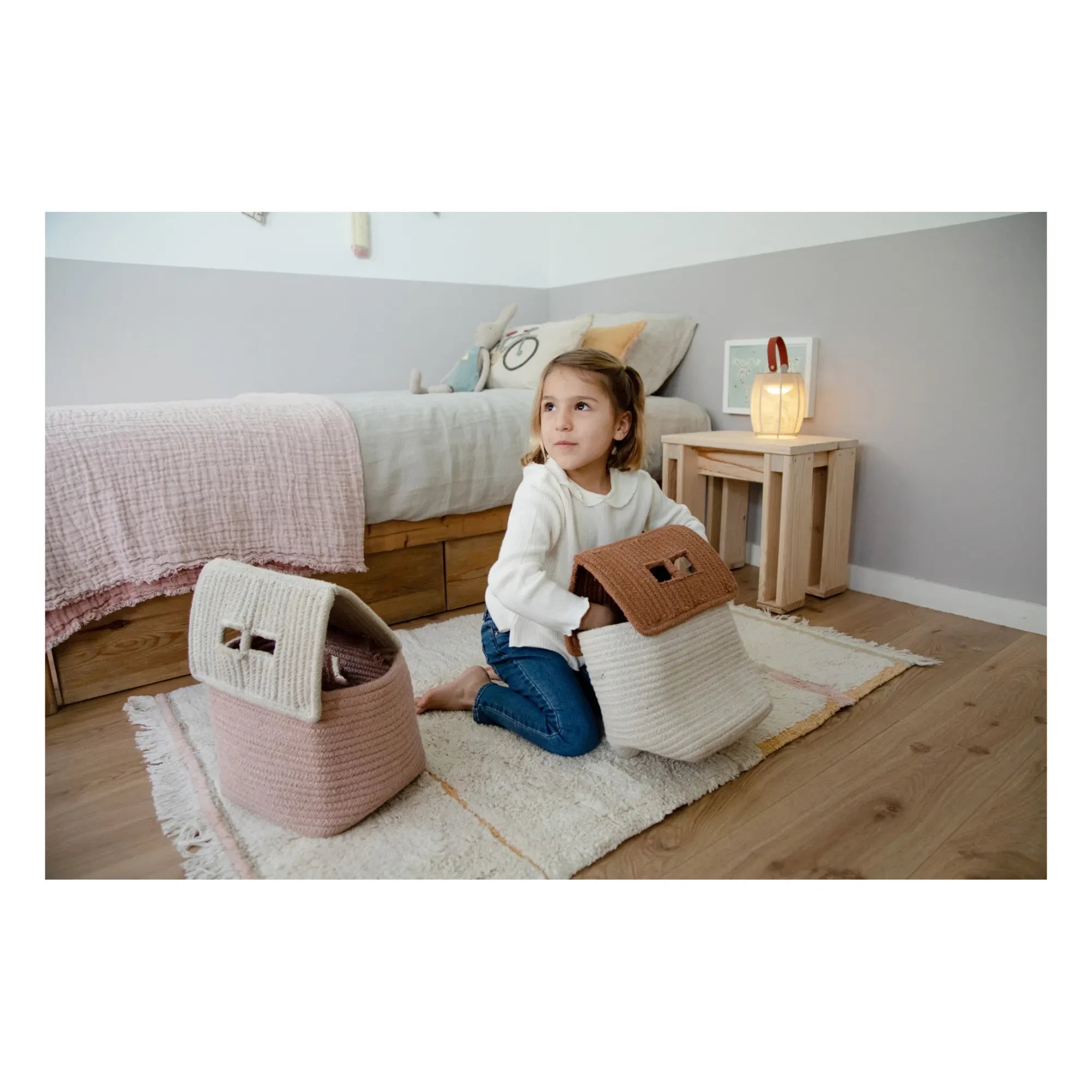 Lorena Canals - Cesta para guardar cosas en casa | Toffee