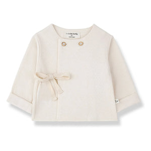 1+ in the family - Camiseta Emilia con calados | Crudo