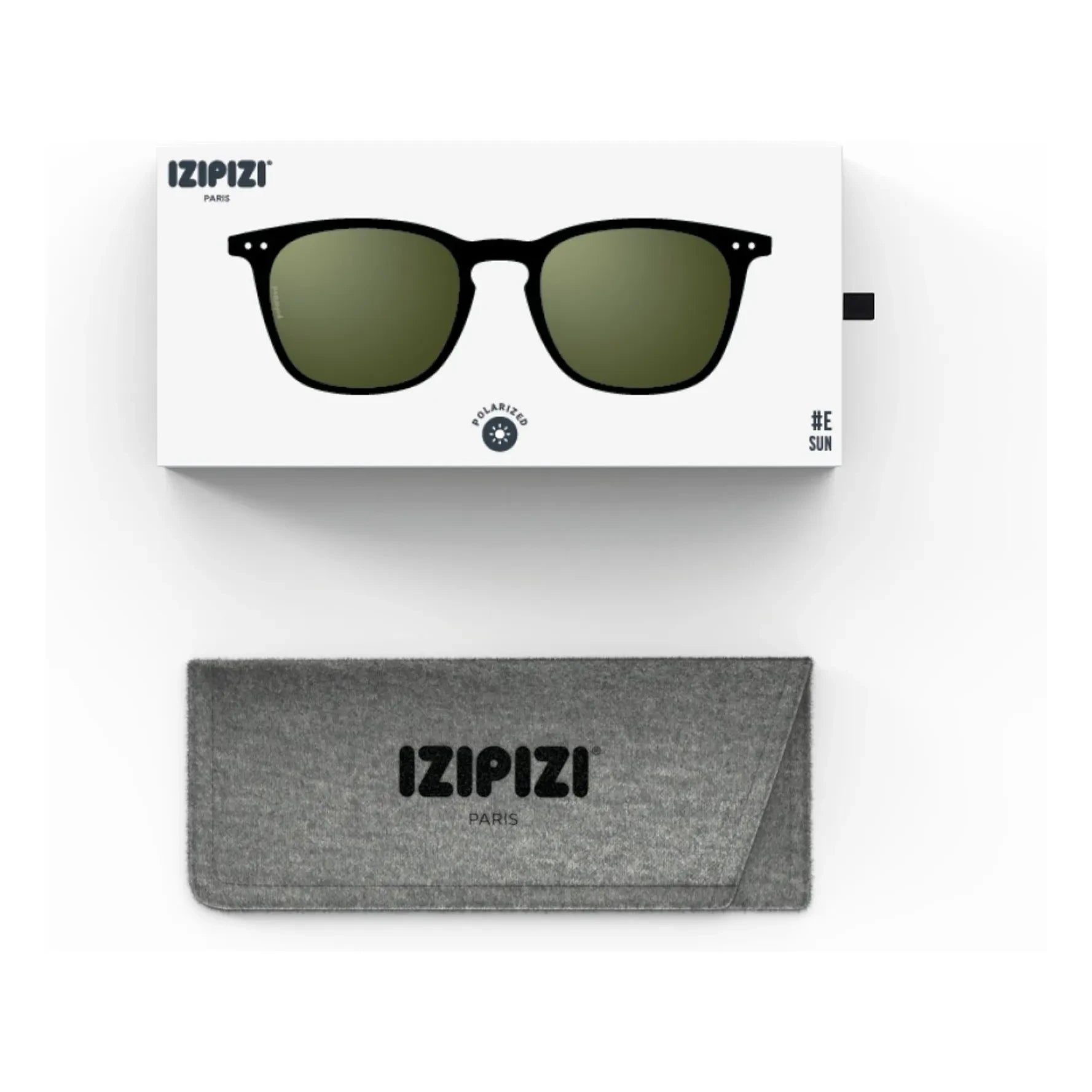 IZIPIZI - Gafas de sol polarizadas #E | Negro