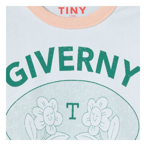 Tinycottons - Sudadera Giverny The Place To Be Algodón orgánico | Azul claro