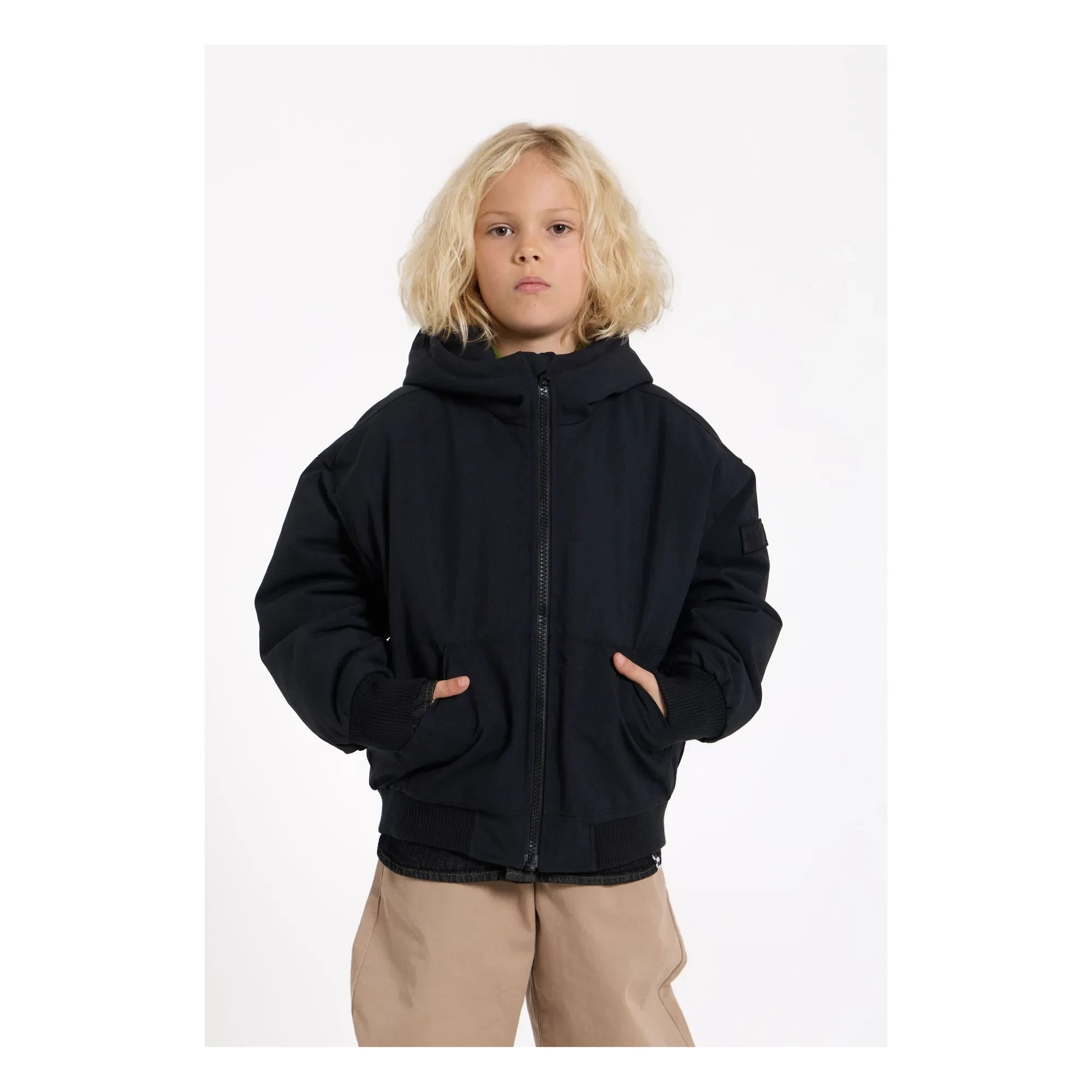 Finger in the nose - Chaqueta con capucha Chelsea | Negro