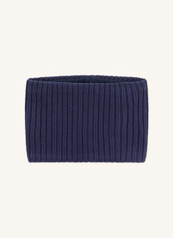 Petit Bateau - Organik pamuk astarlı choker | Lacivert