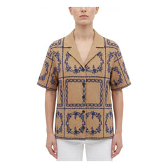 Hod - Camisa de algodón Claudel | Azul real