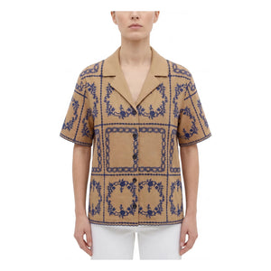 Hod - Camisa de algodón Claudel | Azul real