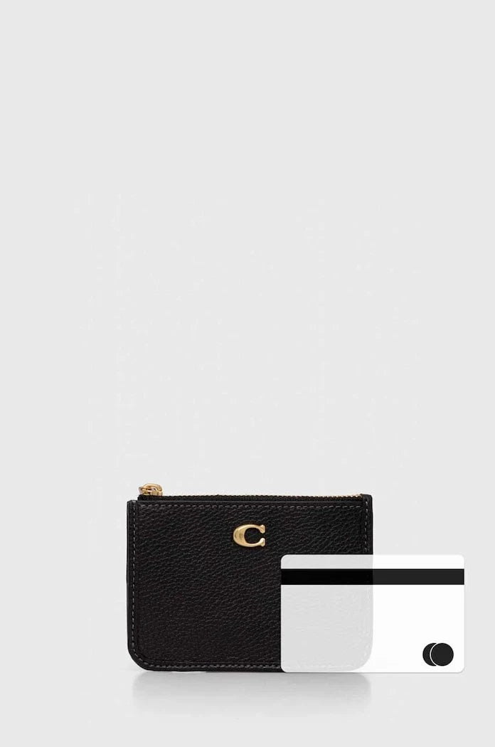 Estuche de cuero para llaves Coach