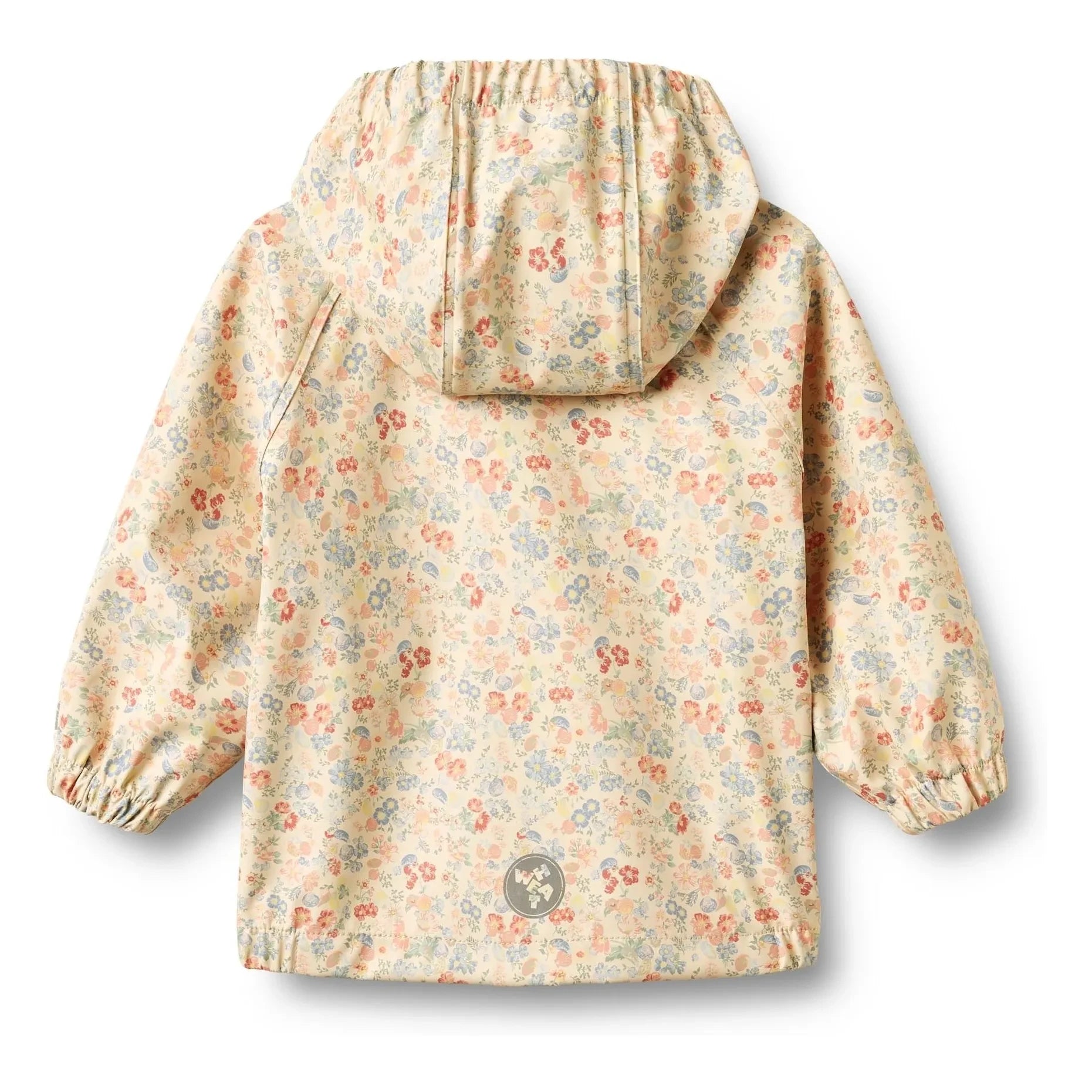 Wheat - Chardy Fleurie Chaqueta Impermeable de Fibra Reciclada | Albaricoque