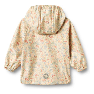 Wheat - Chardy Fleurie Chaqueta Impermeable de Fibra Reciclada | Albaricoque