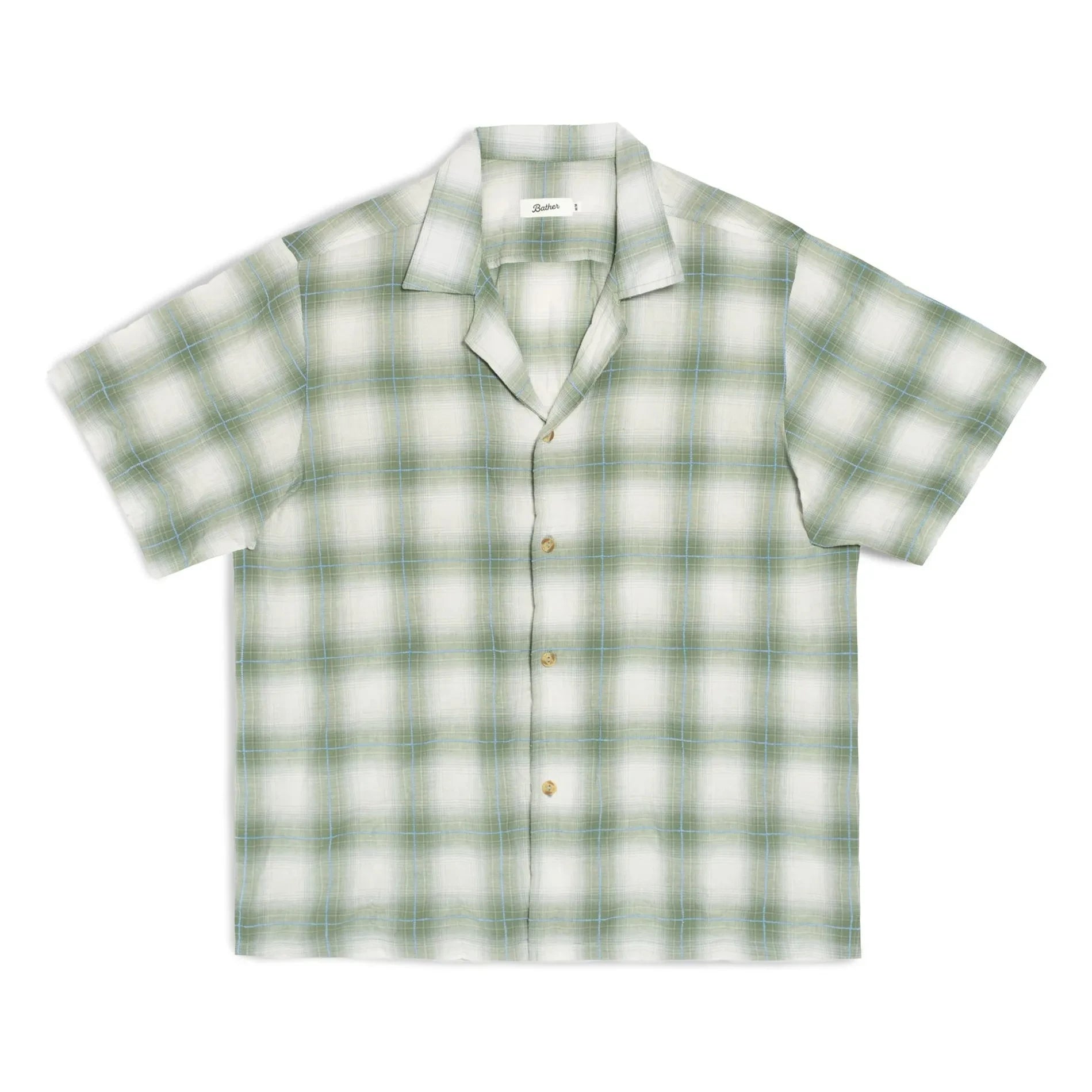 Bather - Camisa Laurel Grid | Verde