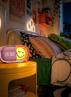 MOB - Dreamy Alarm Clock - MOB x Smiley World | Rosa