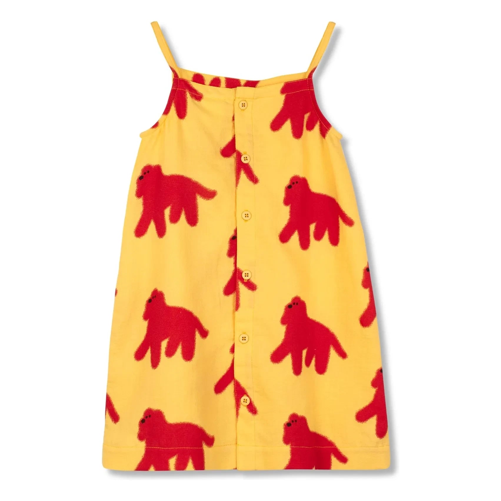Wynken - Vestido para perros de algodón orgánico | Amarillo