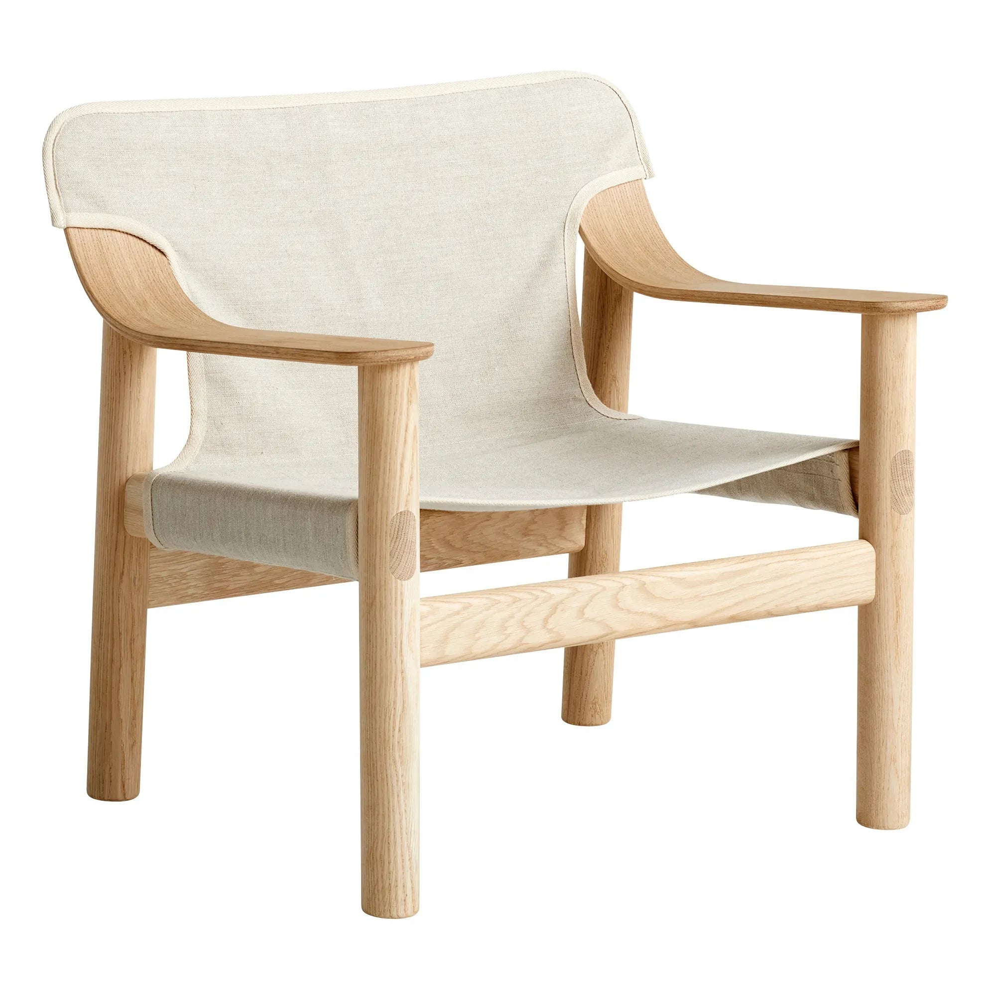 Hay - Sillón de Roble y Lona Bernard, Shane Schneck