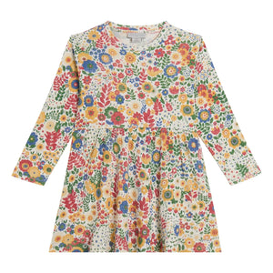 Stella McCartney Kids - Çiçekli elbise | Fildişi