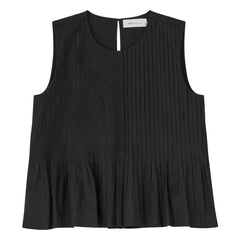 Skall Studio - Top de algodón Pavlova | Negro