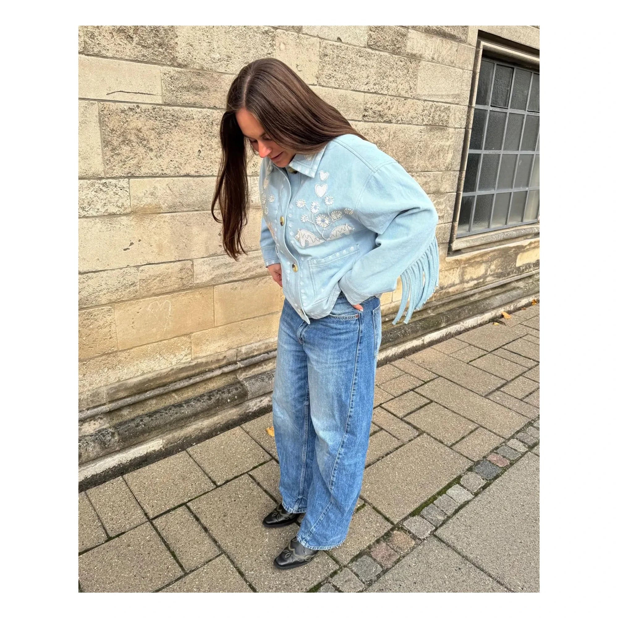 SISSEL EDELBO - Chaqueta vaquera Christer | Azul