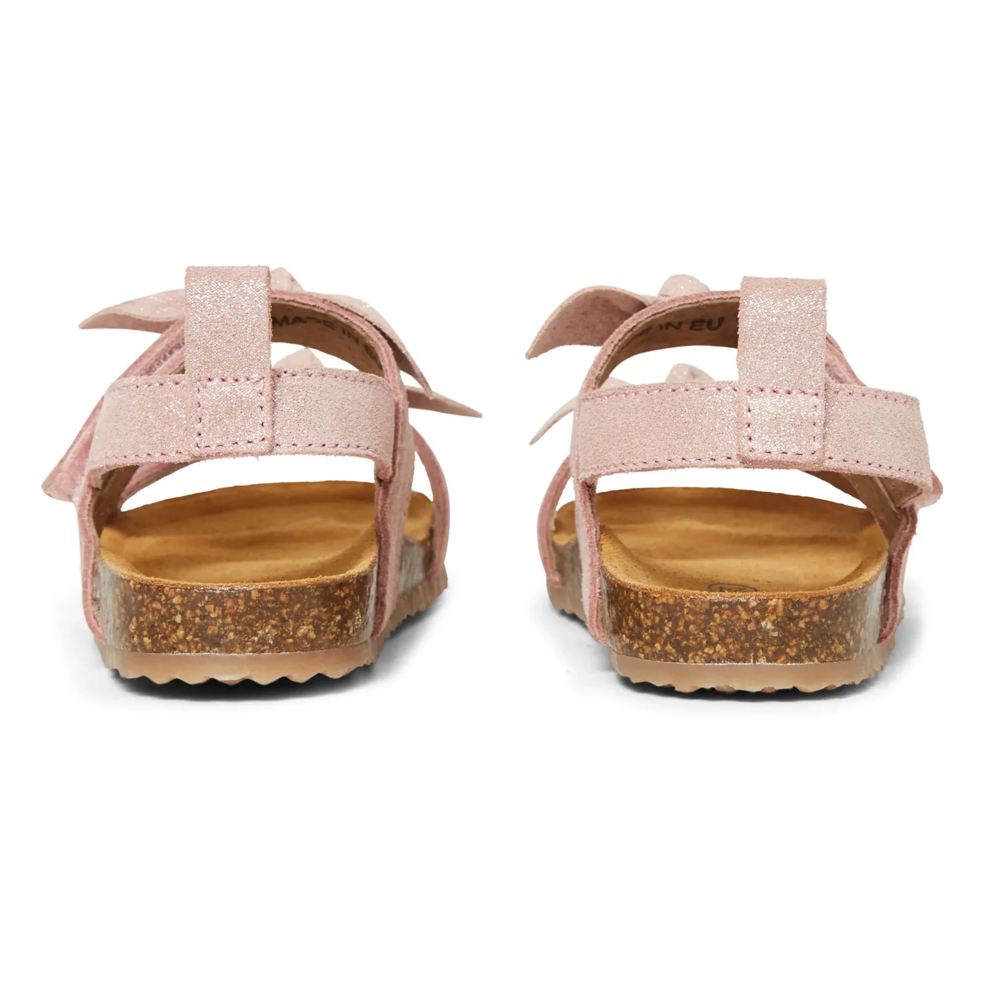 Pèpè - Two Con Me - Sandalias de gamuza con doble hebilla | Rosa