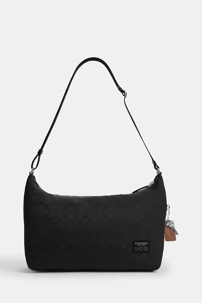 Coach Bolso de lona para hombre Leo Crossbody
