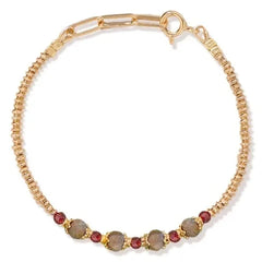Pulsera Sriphala de Tityaravy | Gris