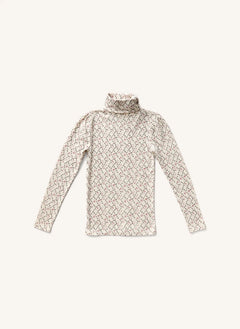 Soor Ploom - Suéter de Cuello Tipo Pescador Trellis | Rosa