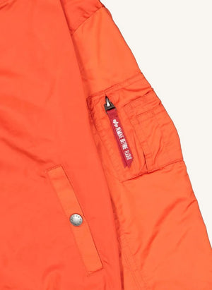 Alpha Indutries - MA-1 TT Hafif Bomber Mont | Turuncu
