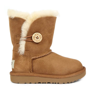 UGG - Botas de ante forradas de piel Bailey Button II | Camel