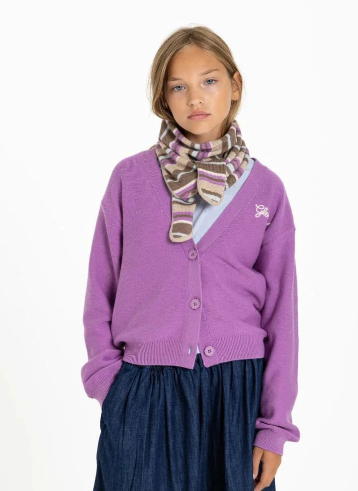 Smallable Kid - Bufanda de Lana Rayas Ninon | Rosa
