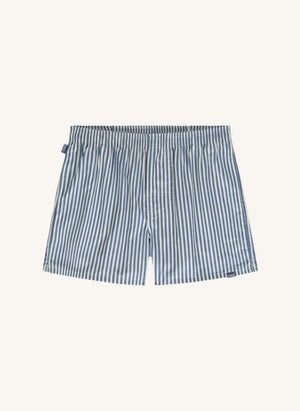 Pockies - Çizgili Boxer Şort | Mavi