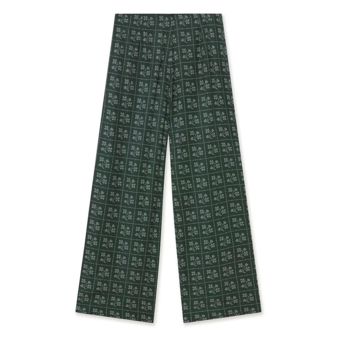 The Tiny Big Sister - Pantalones con estampado floral | Azul