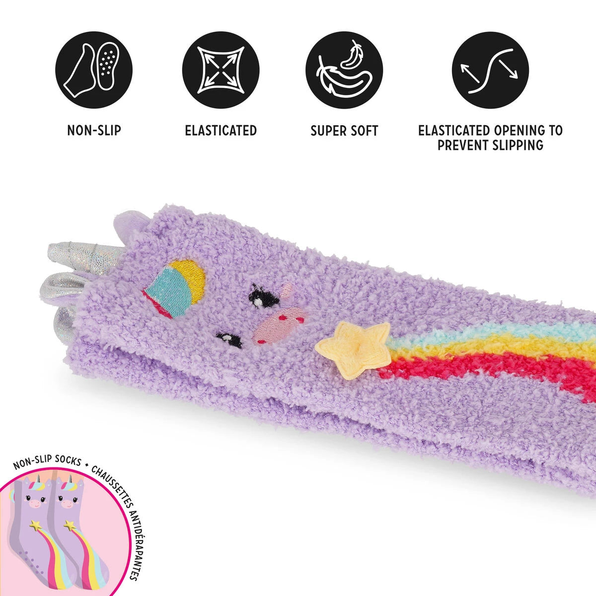 Legami - Calcetines Antideslizantes para Niños con Unicornio - ¡Una Combinación Perfecta!