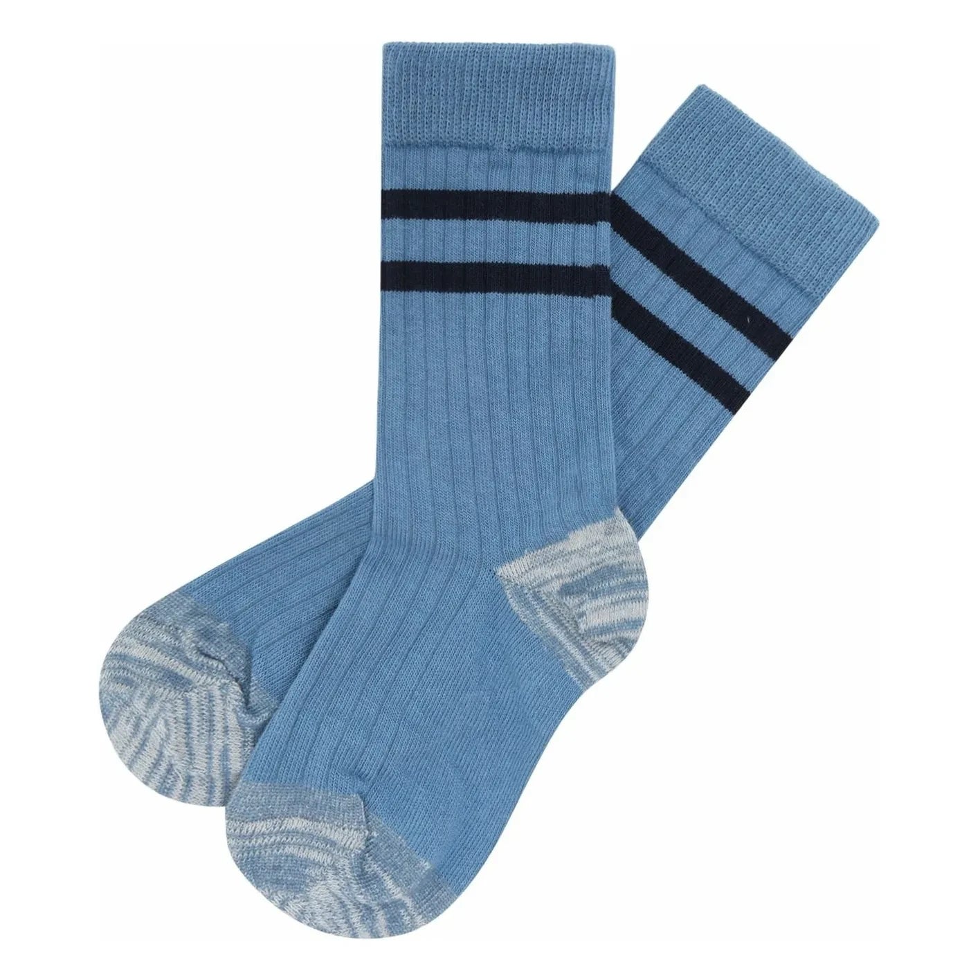 FUB - Set de 2 pares de calcetines de tenis | Azul celeste