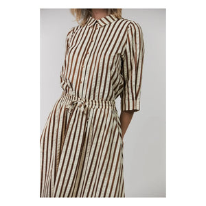 Lollys Laundry - Camisa de algodón Bono | Moca