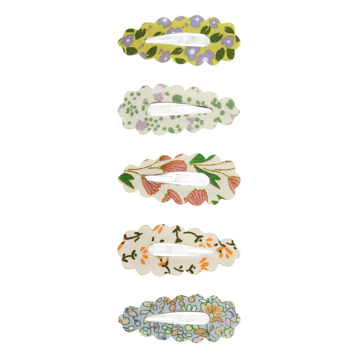 Mimi & Lula - Set de 5 horquillas con flores de primavera | Crudo