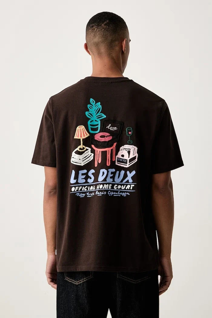 Camiseta de algodón para hombre Les Deux