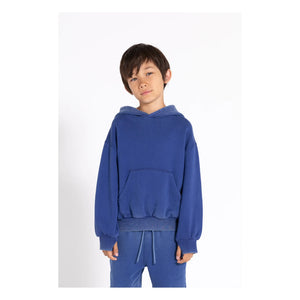Finger in the nose - Sudadera con capucha Hope | Azul oscuro