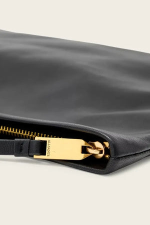 AllSaints clutch de cuero para mujer BETTINA