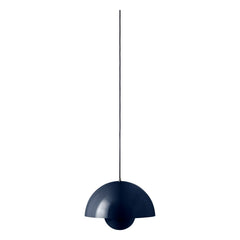 & Tradition - Lámpara colgante Flowerpot VP7, Verner Panton | Azul oscuro