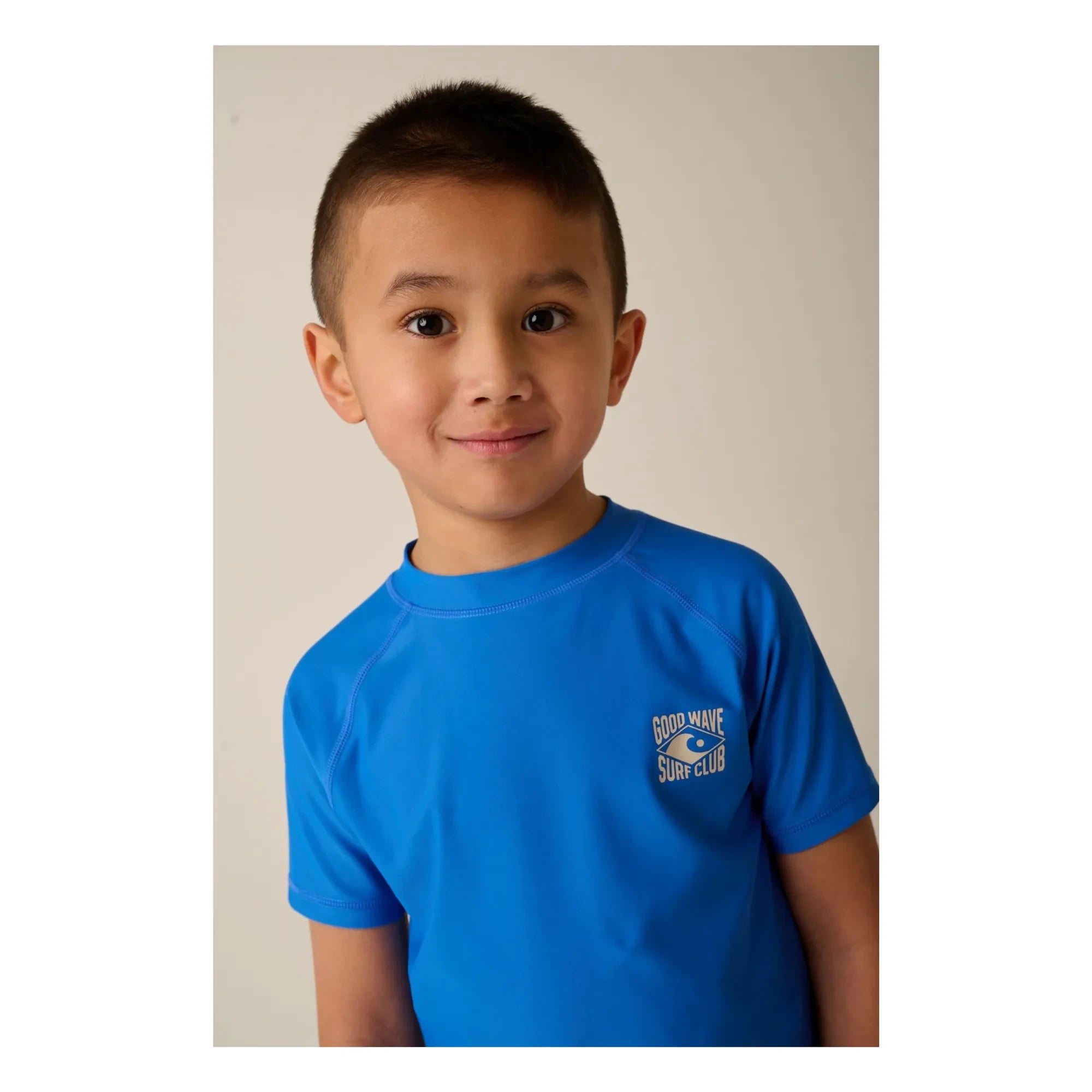 Tumble N'Dry - Camiseta de baño con protección UV y fibras recicladas Piaui | Azul