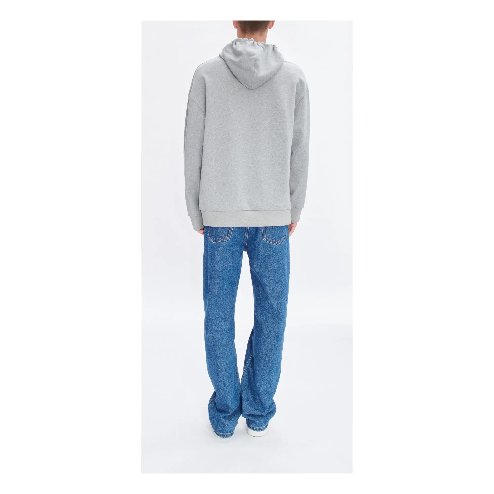 A.P.C. - Sudadera con Capucha Milo de Algodón Orgánico | Gris Jaspeado