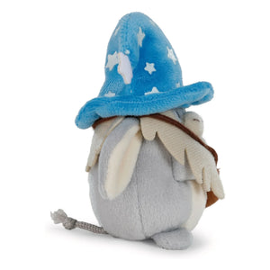 Peluche de burro "Nici - Earl" y disfraz de Mago Fluorescente | Gris