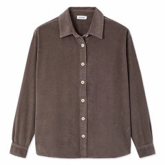 American Vintage - Camisa de algodón Padow | Gris ceniza