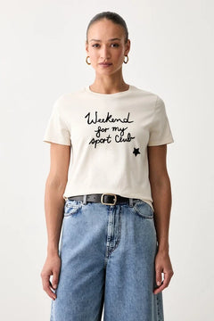 Weekend Max Mara Camiseta de Algodón para Mujer WKDEDISON
