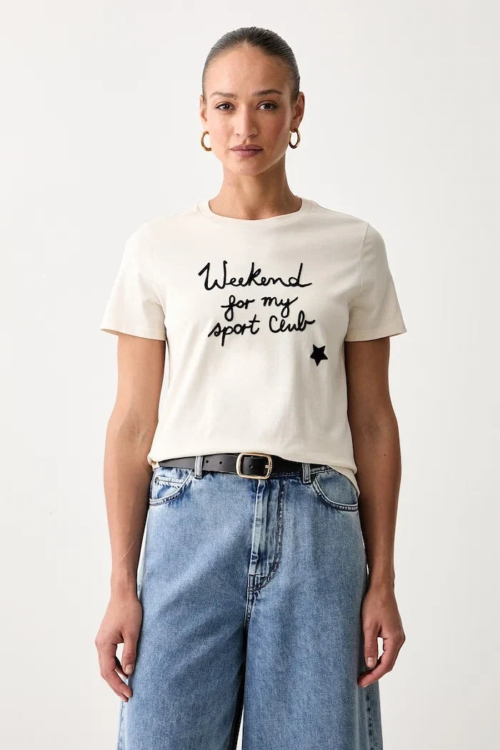 Weekend Max Mara Camiseta de Algodón para Mujer WKDEDISON