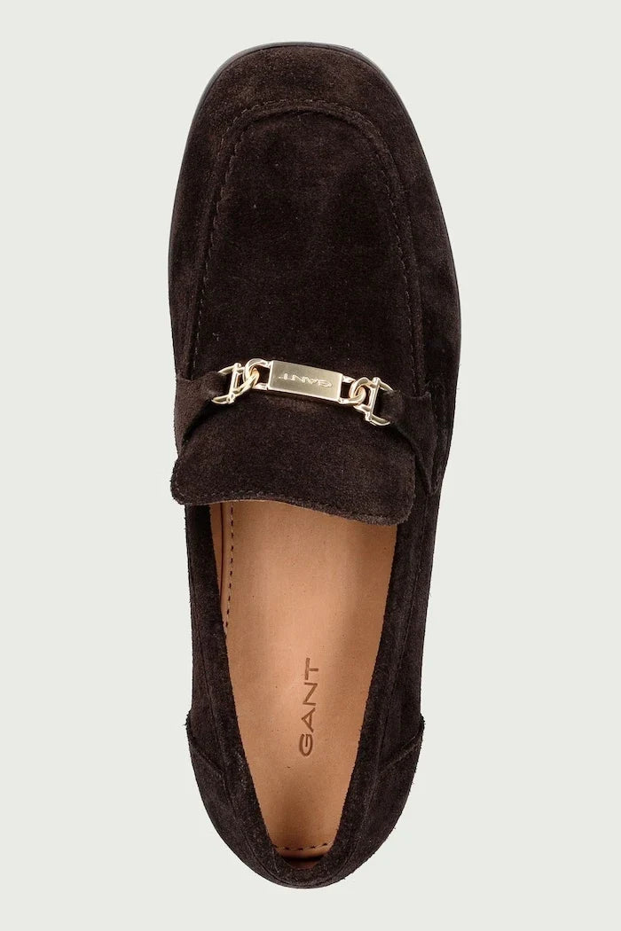 Mocasines de ante Gimble para mujer