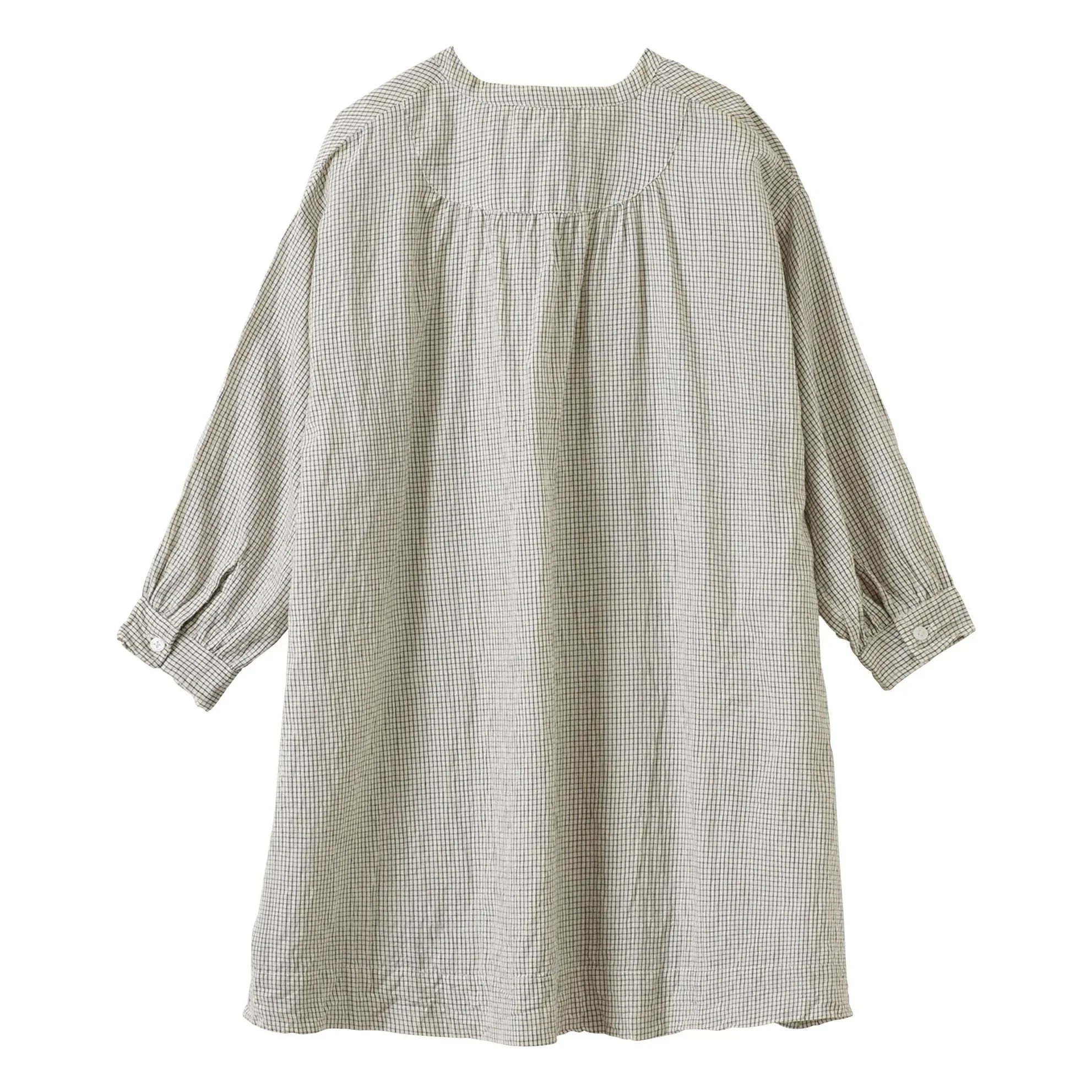 Caramel - Vestido a cuadros Yew | Blanco