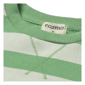 Sudadera de rayas Cozmo - Dan Lemon | Verde Prado