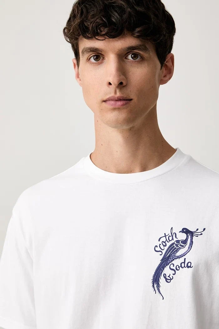Scotch & Soda Camiseta de Algodón para Hombre