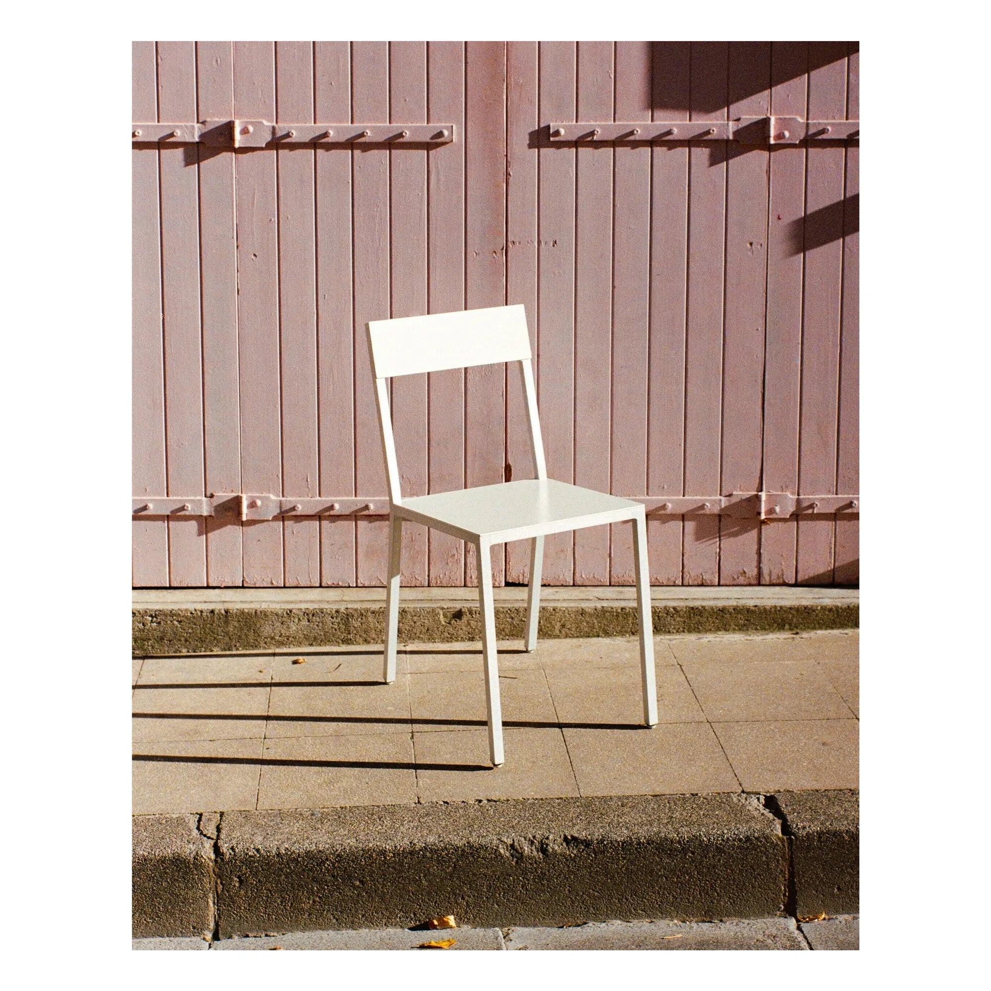 Valerie Objects - Silla de Aluminio, Muller Van Severen | Blanca