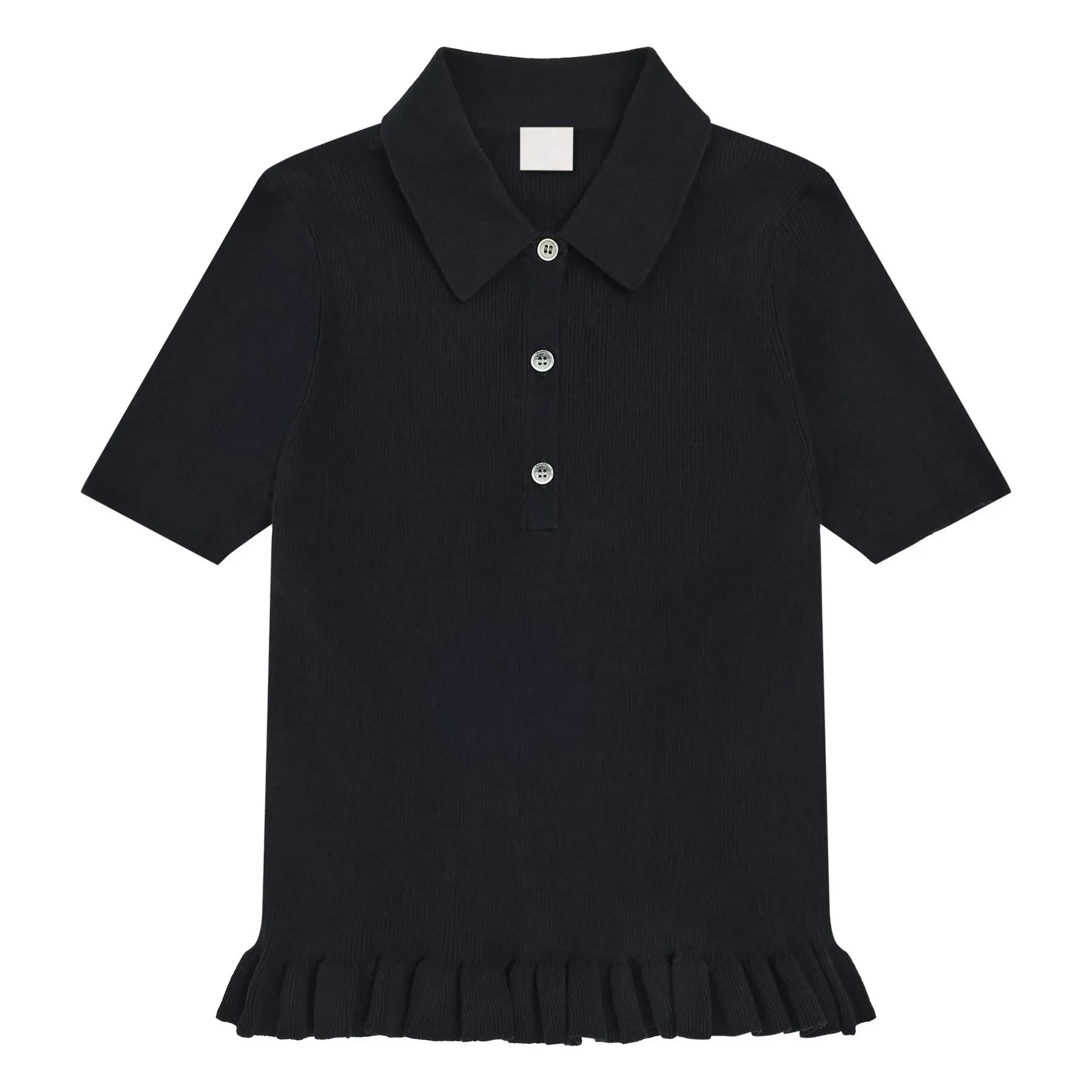 FUB - Polo Rib | Negro