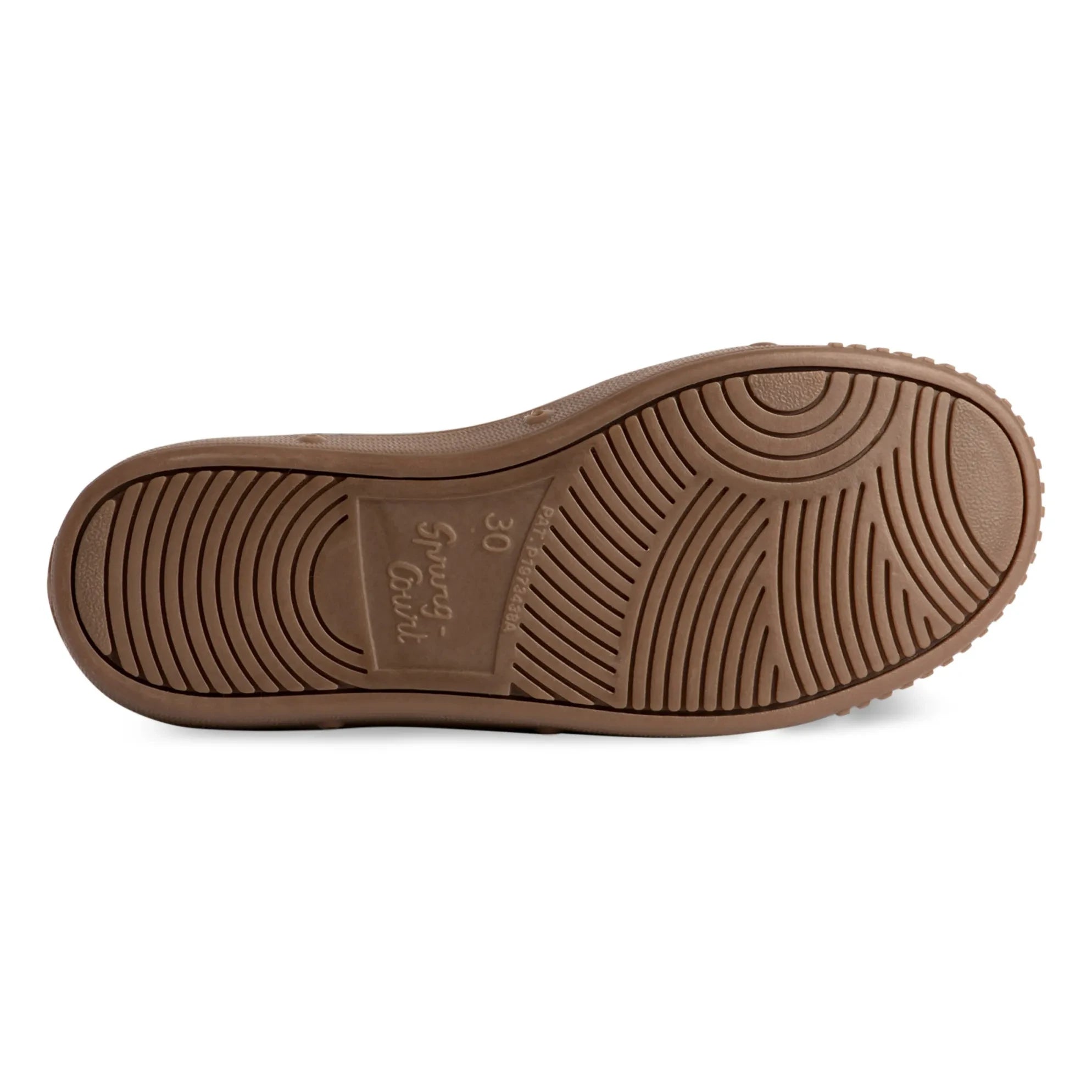 Spring Court - G2 Nappa Düşük Bilek Cırt Cırtlı Sneaker | Kırık beyaz