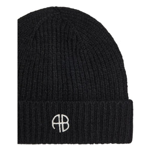 Anine Bing - Gorro Elia de Lana y Alpaca | Negro