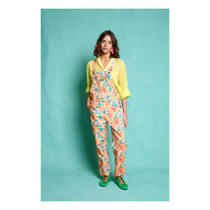 Favorite People - Vestido con estampado floral toscano - Colección de mujer | Naranja